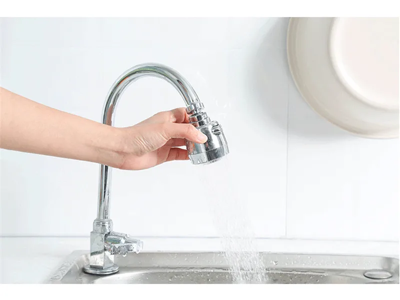 Очиститель воды вращающийся кран расширитель Bubbler брызгозащищенный оголовье снижение давления воды носик воды экономия воды Ванная комната Кухня