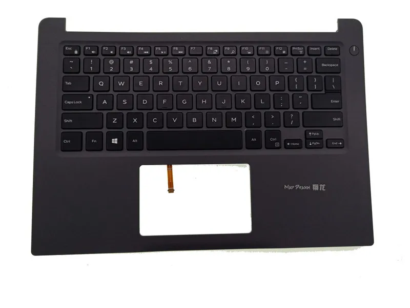 Бренд MAD DRAGON ноутбук новая клавиатура с подсветкой для Dell Inspiron 14 7000 7460 7472 BKA40 0K9GT3