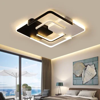 

New Arrival Modern LED Round/Square Celling Lights For Living Room Bedroom Remote Control Lamparas De Techo Moderna Indoor Home