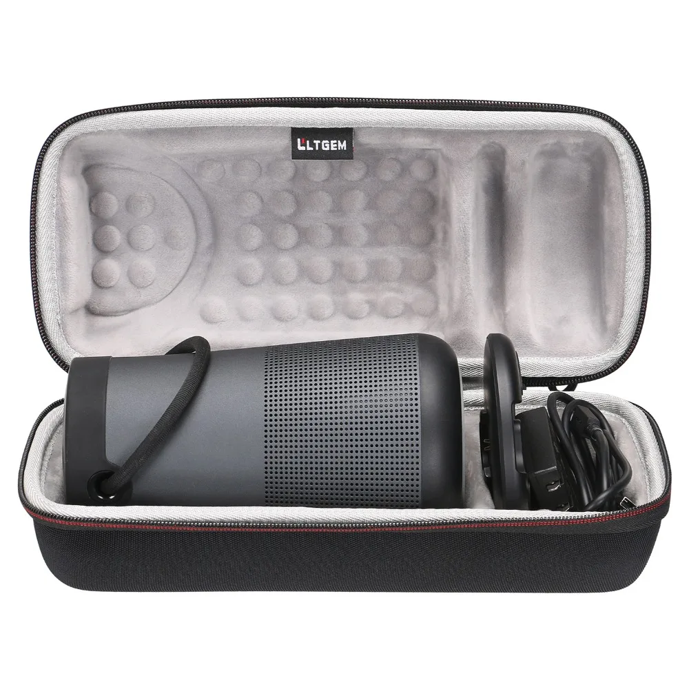 Protetor de Transporte de Viagem de Armazenamento Duro de Eva Ltgem para Bose Revolve + Portátil e Duradouro Estojo Soundlink Alto-falante Bluetooth - Image 3