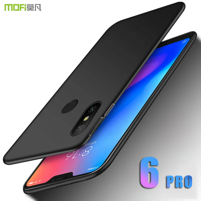 Для Xiaomi Mi A2 lite global Case Cover MOFI Redmi 6 pro PC задняя крышка чехол Жесткий Чехол защитный для