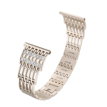 

Smart Watch Slim Bands Strap Alloy Metal Bracelet Wrist Band for Fitbit Versa