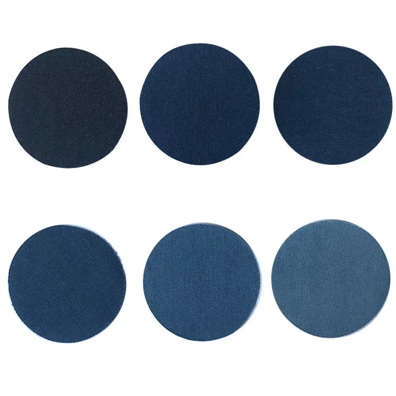 Multi Styles Denim Patch for Jeans Iron On Fabric Patch Adhesive