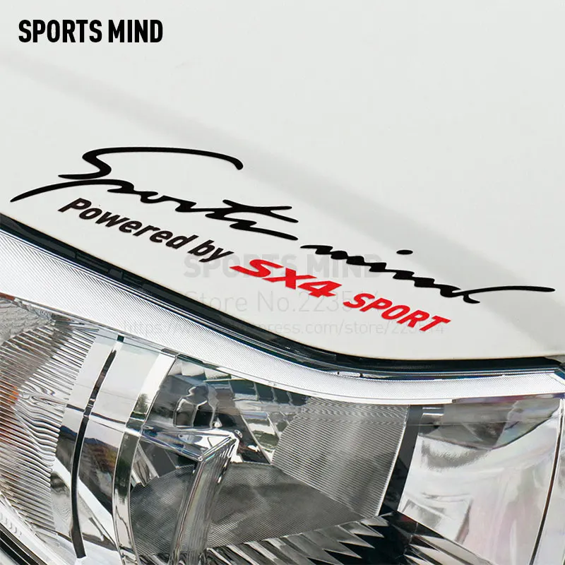 10 Pezzi Sports Mind Car Covers Automobiles Car Sticker Decal Per Suzuki Sx4 Accessori Car Styling Accessori Esterni