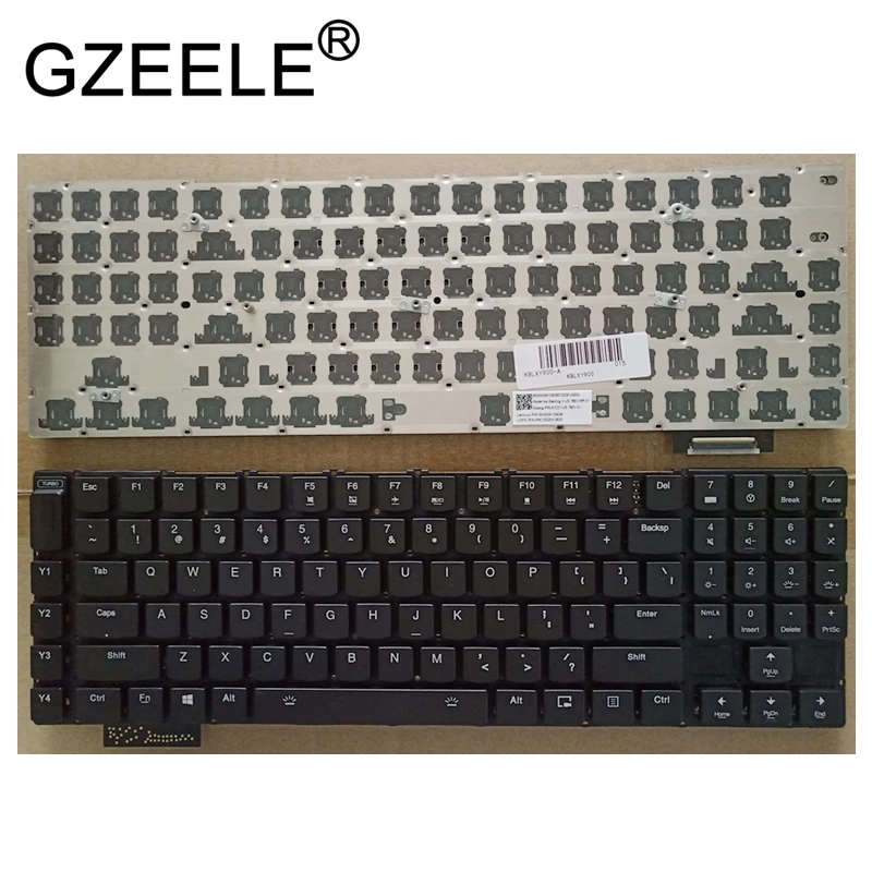 Клавиатура GZEELE US для ноутбука LENOVO Gaming Y900 17ISK Y910 Y920 клавиатура с подсветкой (без