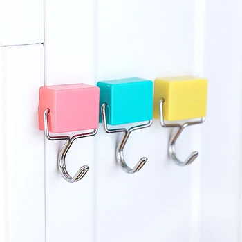 

2018 New Magnetic Hooks Multifunction Magnet Holder For Refrigerator Microwave Oven Strong Suction Wall Hooks
