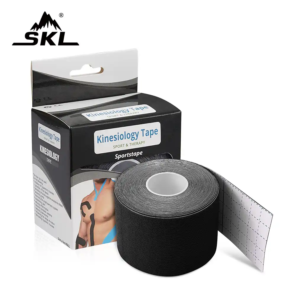 5m Sports Athletic Muscle Tape Kinesiology Physio Strap Sport Body Knee 6 Colors