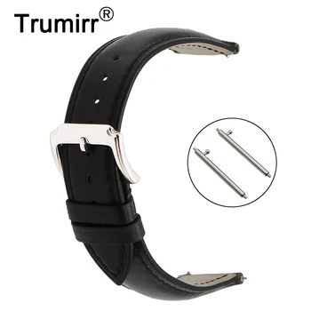 

18mm 20mm 22mm Genuine Leather Watch Band Quick Release Strap for Tissot T035 PRC200 T055 T097 Wrist Belt Bracelet Black Brown