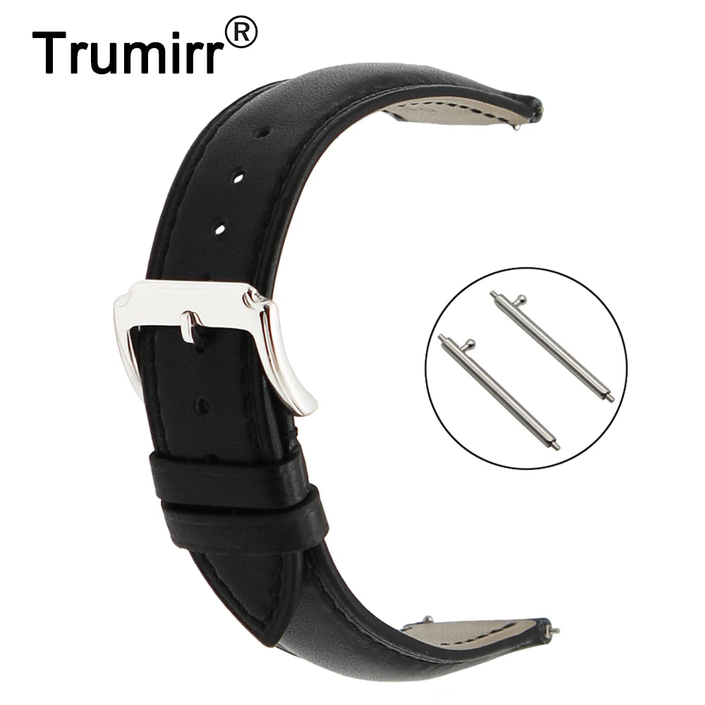 Ремешок из натуральной кожи для Tissot T035 PRC200 T055 T097 быстросъемный браслет на