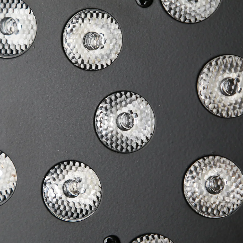 VEVOR 8 шт. 18X3W LED PAR64 54 Вт тонкий Par Может DMX плоский свет RGB цветное освещение проектор