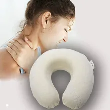 Nile универсальная u-образная Подушка подголовник подушка пены памяти путешествия авто аксессуар Удобная поддержка шеи