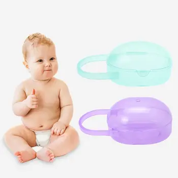 

Baby Nipple Container Box Portable Carry Cases Teether Storage Organizer Plastic Pacifier Soother Case Feb-15