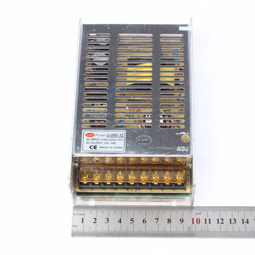 DIANQI 24v 12V 10A 20A 240W переключатель питания трансформатор переключения напряжения для