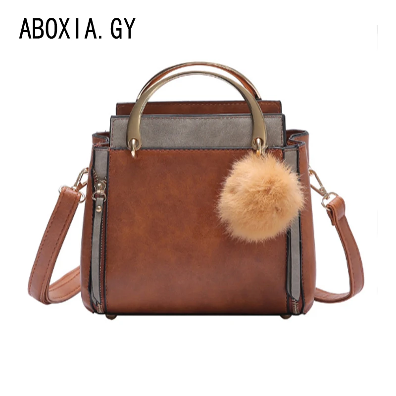 

Grade Retro Patchwork Handbag Crossbody Women Bag Wide Strap Women's Bags Over Their Shoulders Bags Handbags Messenger 11V438