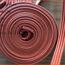 15 мм x 3 м 240 Вт 220 В высококачественный гибкий силиконовый нагревательный элемент ремень с обогревом силиконовая резиновая труба Нагреватель Водонепроницаемый Электрический