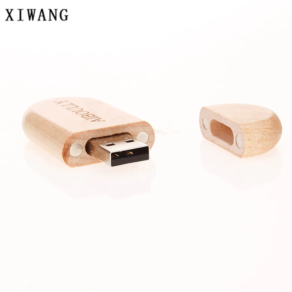 XIWANG деревянная Флэшка овальные USB флеш-накопитель memory stick 2,0 4 GB 8 GB 16 ГБ, 32 ГБ, 64 ГБ свадебный подарок 100% фактическая емкость ручка У диска