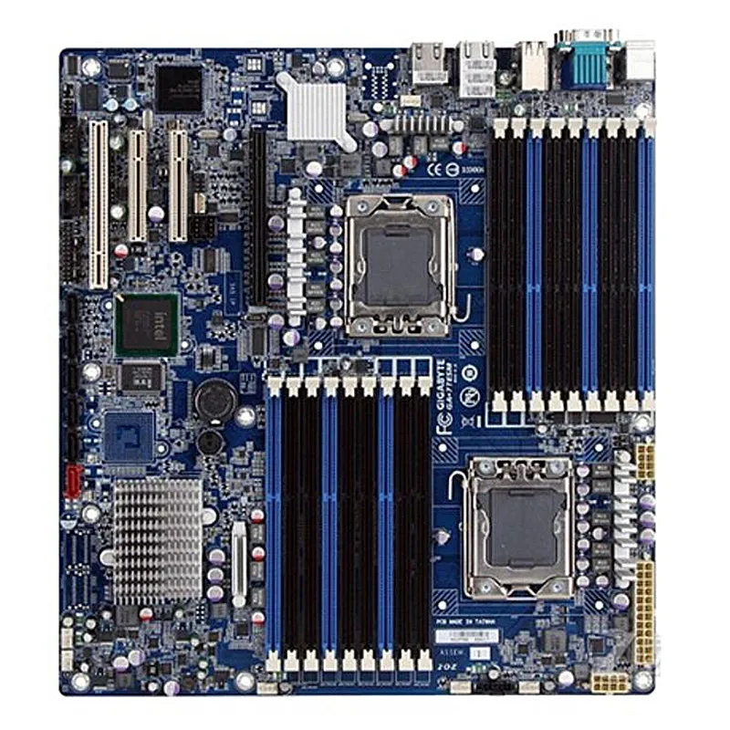 Для GIGABYTE GA-7TESM 7TESM сервер Настольный X58 ECC REG DDR3 слот LGA1366 материнская плата поддержка X5650