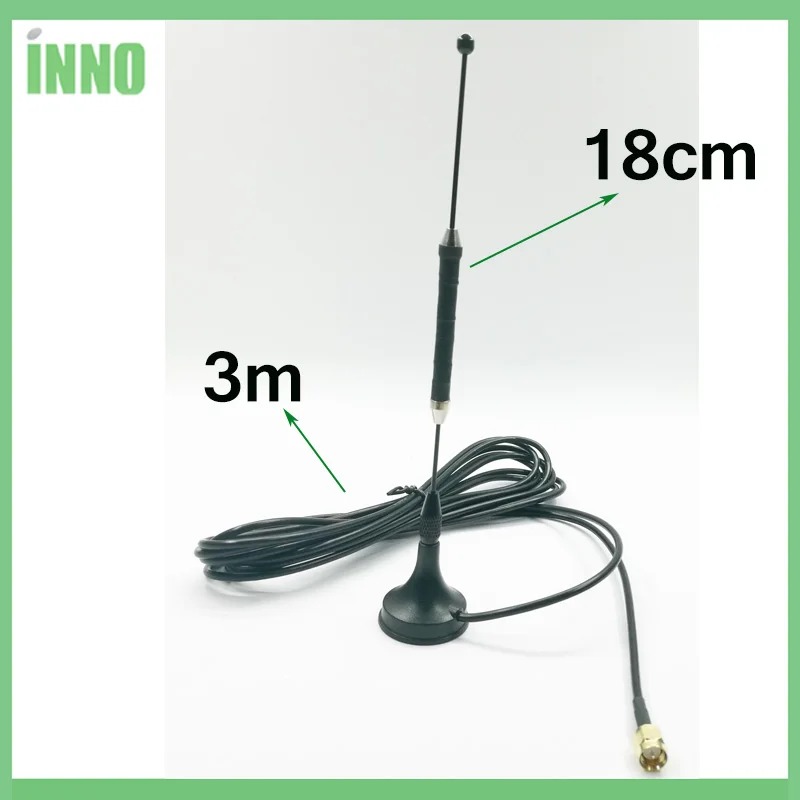 4G 7-8 dbi LTE Antenna CRC9 Male magnetic RG174 3M for Huawei E3372 E353 E872