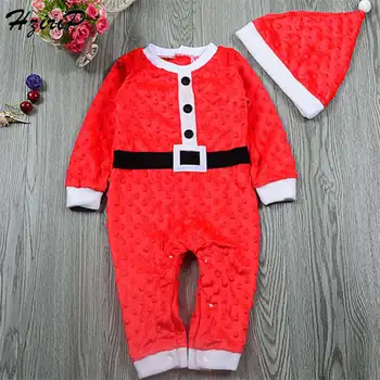 

Hzirip 2018 New Autumn Christmas Thin Section Newborn Baby Stylish Bodysuits Cotton Long-sleeved Comfortable Bodysuits 2 Colors