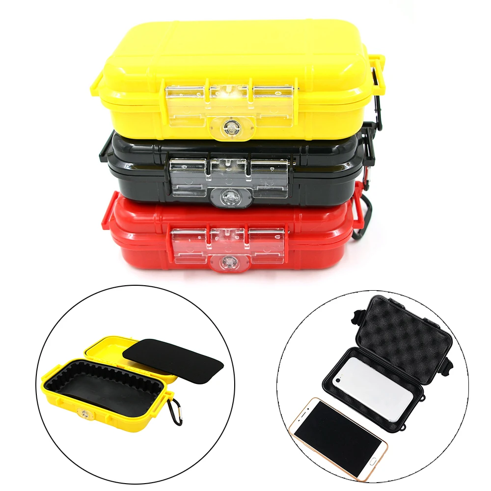 

Outdoor Shockproof Box Waterproof Survival Case Container Storage Travel Sealed Containers Carry Box