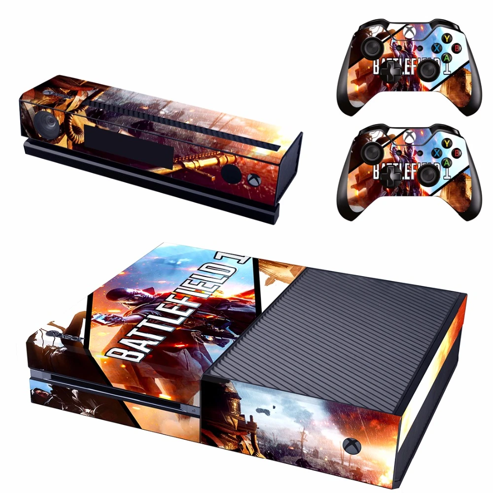game battlefield 1 skin sticker decal for microsoft xbox one console and 2 controllers for xbox one skins stickers vinyl stickers aliexpress