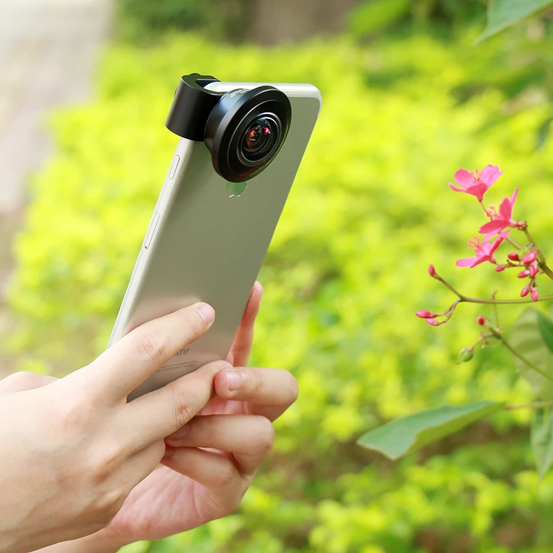 Объектив Ulanzi 238 градусов рыбий глаз HD 0 2x широкоугольный объектив для iPhone X 7 6 Samsung