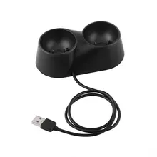 for PS 4 Dual USB Charging Dock Station Stand for PS4 PlayStation 4 VR PSVR Game Controller Handle Charger Cradle Bracket