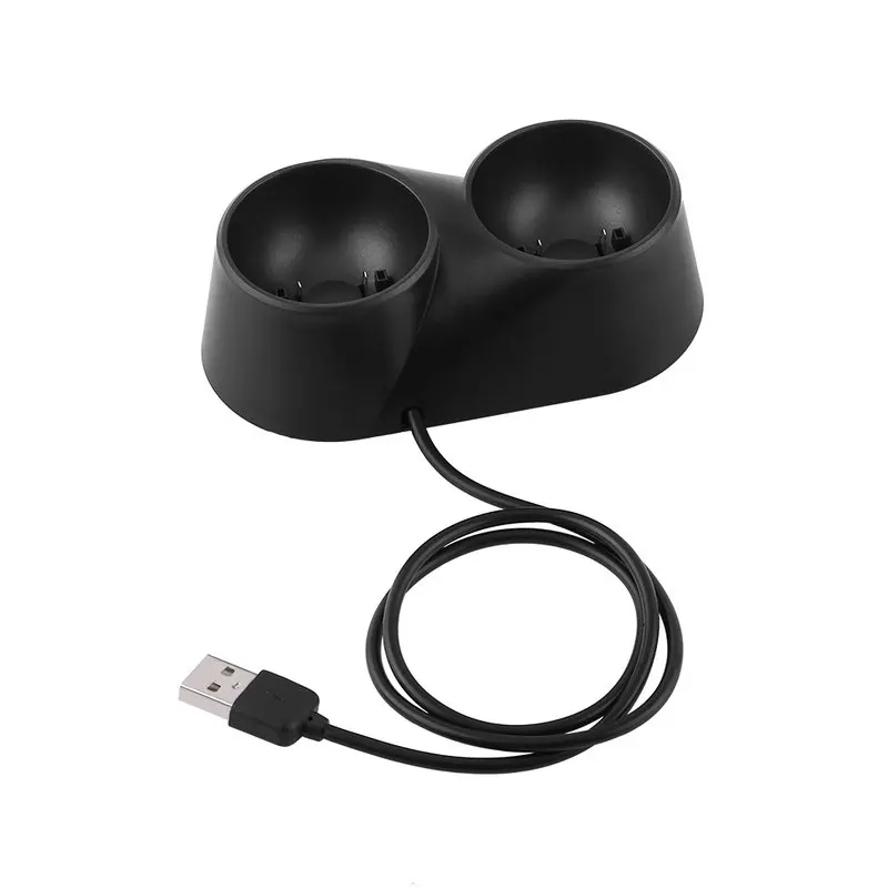

for PS4 Dual USB Charging Dock Station Stand for PS4 PlayStation 4 VR PSVR Game Controller Handle Charger Cradle Bracket