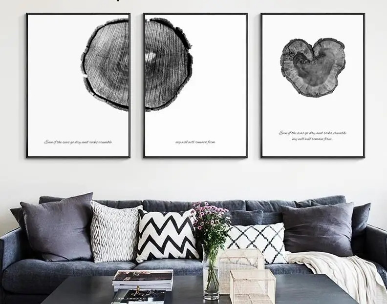 

Nordic Decorative Tree Rings Canvas Painting Posters And Prints Living Room Bedroom Wall Art Pictures Home Decoration Poster