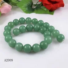 Уникальный ювелирный магазин с жемчугом, круглые бусины зеленого цвета, бусины, большие размеры 16 мм