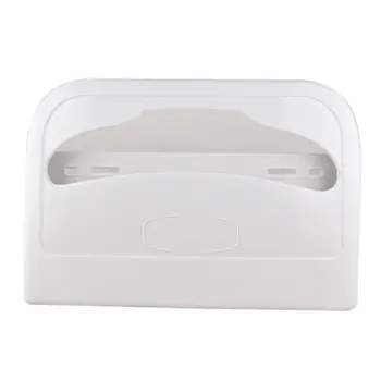 

Top ABS Toilet Paper Holder storage box Disposable Toilet Seat cover paper White Bathroom Supplies