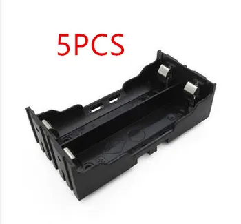 

5PCS 2019 High Quality DIY 18650 Battery Case Holder Storage Box Holder Case For 2 X 18650 3.7V Rechargeable Battery 4 Pin #ET68