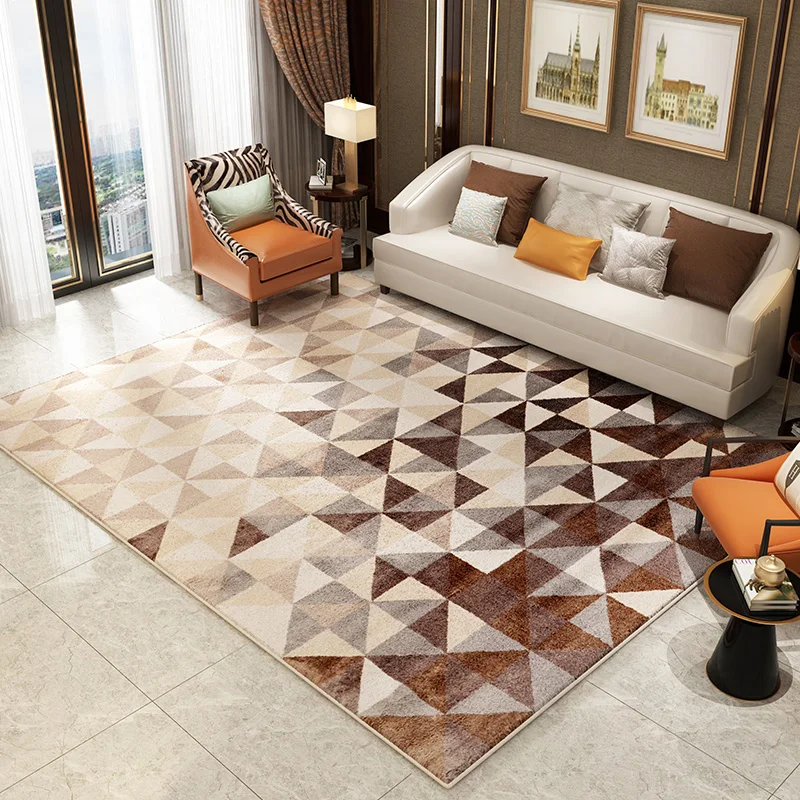 

Nordic Abstract Soft Carpets For Living Room Bedroom Kid Room Rugs Home Carpet Floor Door Mat Fashion Delicate Area Rug
