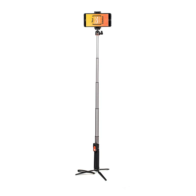 Selfie Stick Tripod Stand 4 in 1 Extendable Monopod Bluetooth Remote Phone Mount for IOS/Android fo