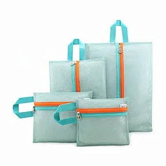 Portable Storage Bags Waterproof Ployester Multifunction Thick Mesh Lingerie Travel Pouch 4 Pieces/Set Family | Багаж и сумки