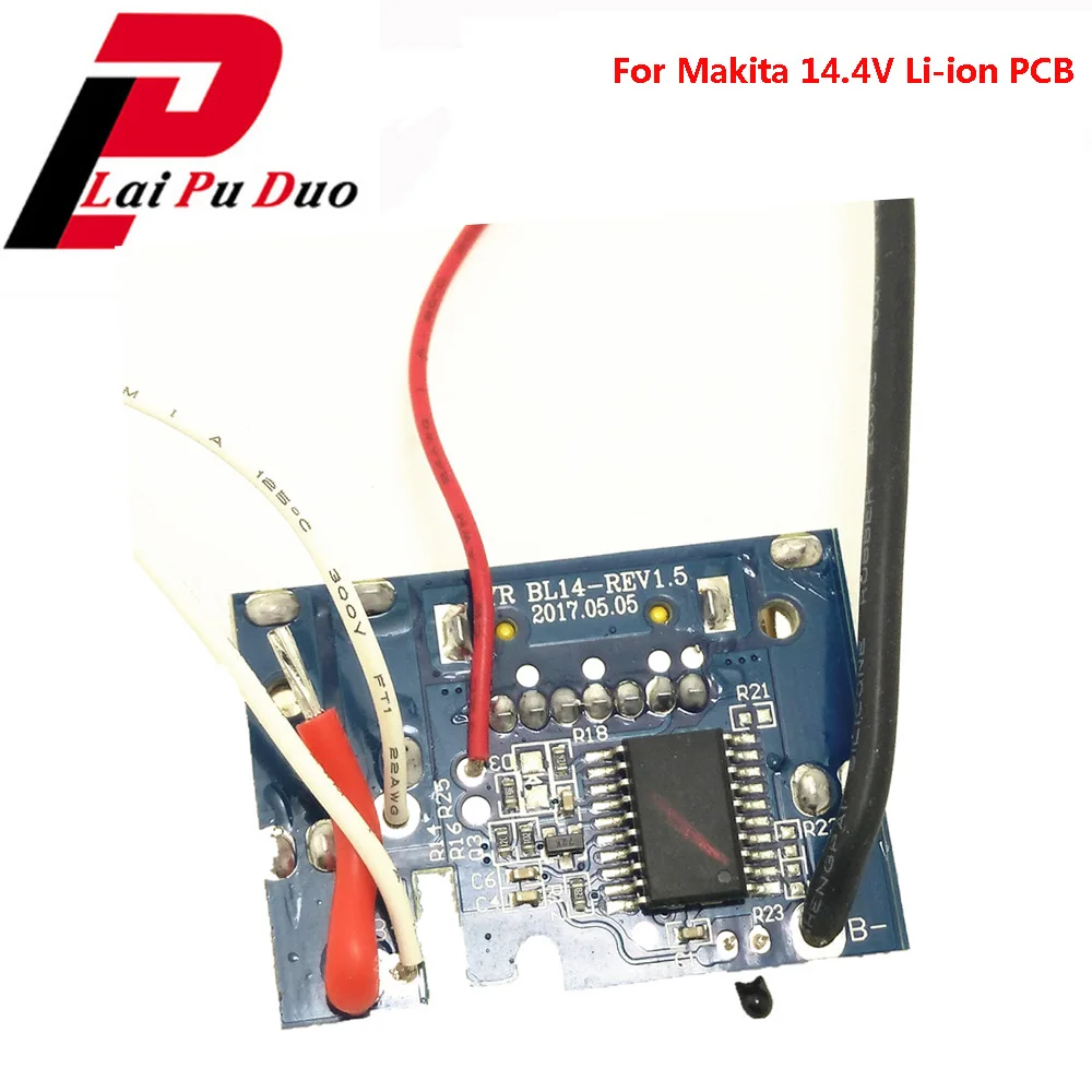 Печатная плата BL1430 для литий ионной батареи защитная зарядки BL1415 BL1440 BL1445 BL1460 Makita