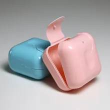 Портативный мыльницы Чехол держатель контейнер портативный путешествия дома ванная комната подтяжки коробка