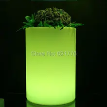 4 шт./лот водонепроницаемый светодиодный свет круглый пластиковый световой горшок цилиндрический sub ice баррель открытый декоративные лампы Пейзаж