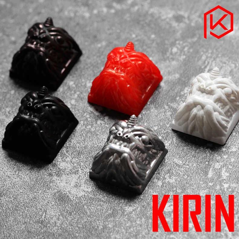 Новинка блестящая клавиатура с 3D принтом pla kirin Механическая Подсветка