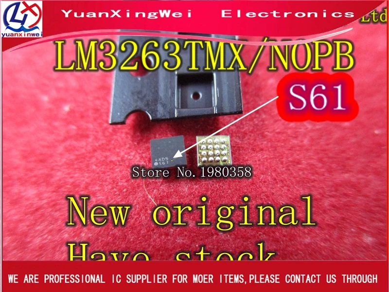 

2PCS LM3263TMX/NOPB LM3263TME/NOPB LM3263TME LM3263TMX LM3263 S61 Livraison Gratuite IC