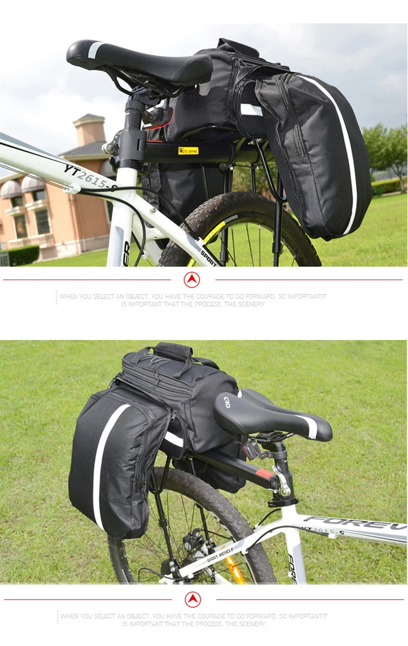 Excellent WEST BIKING Black Cycling Saddle Bag Waterproof Durable Multifunction MTB Road Bike TailBag Volume 10-25L Bicycle Rear Bag 16 Excellent WEST BIKING Black Cycling Saddle Bag Waterproof Durable Multifunction MTB Road Bike TailBag Volume 10-25L Bicycle Rear Bag 16