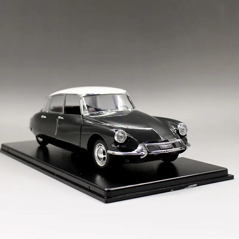 Белая коробка 1:24 1963 DS citroen 19 черный классический бутик сплава игрушки для детей Детские игрушки модель оригинальная коробка