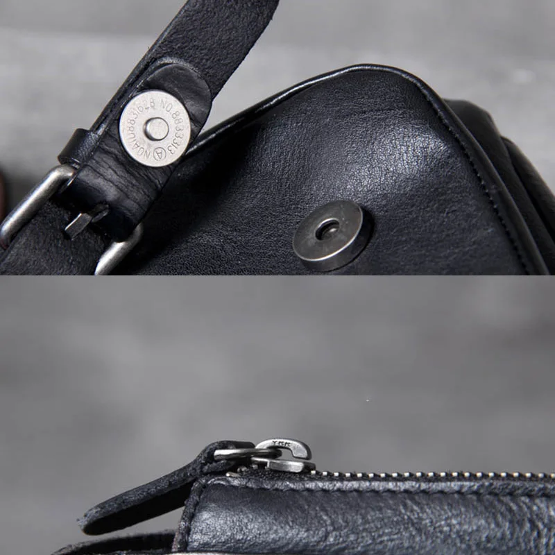 AETOO Retro casual Men's leather one-shoulder oblique postman bag, hand foreman layer cowhide computer Bag