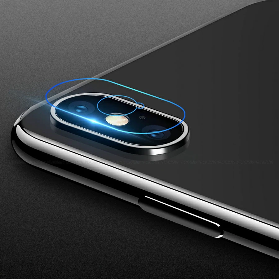 WOLFPSYCH задняя камера Объектив Закаленное стекло экран протектор пленка для iPhone XS