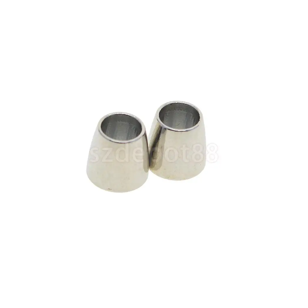 10 Sets Leather Kumihimo Bracelet Brass Barrel Magnetic Clasps Jewelry Making Findings Necklace Connectors Buckles Silver