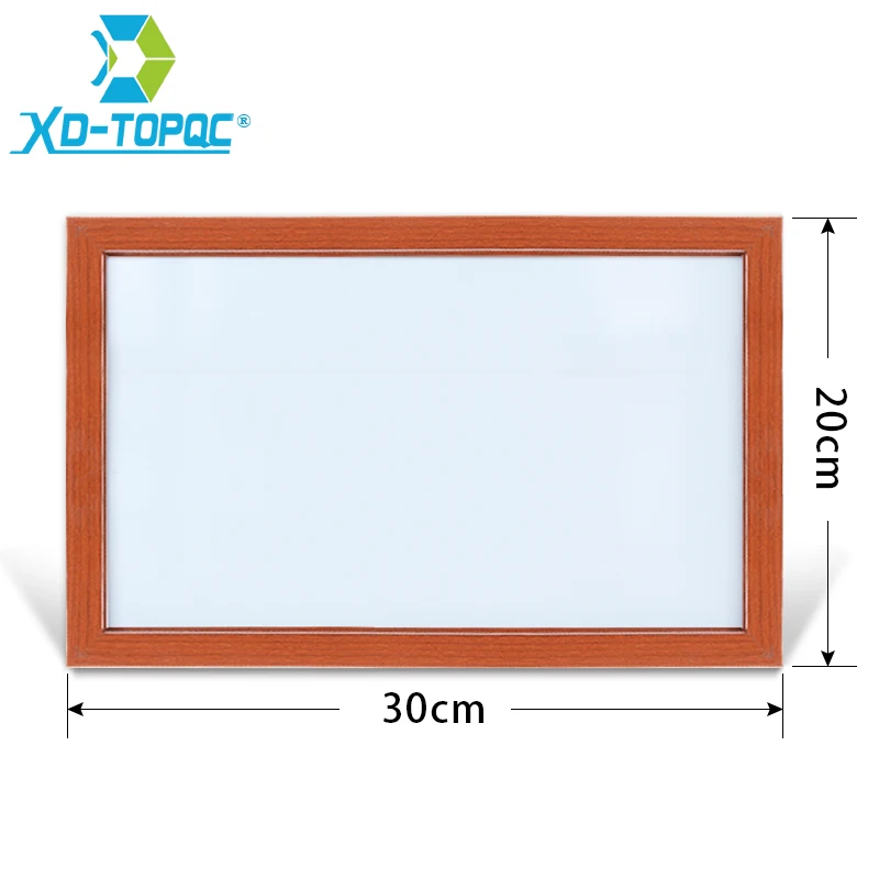Белая доска XINDI 20*30 см 10 цветов сухая стираемая для записей из МДФ деревянная