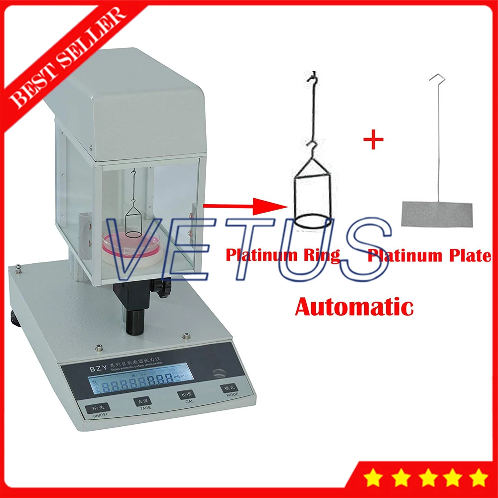 Automatic Liquid Surface Tension Meter Interfacial Tensiometer With