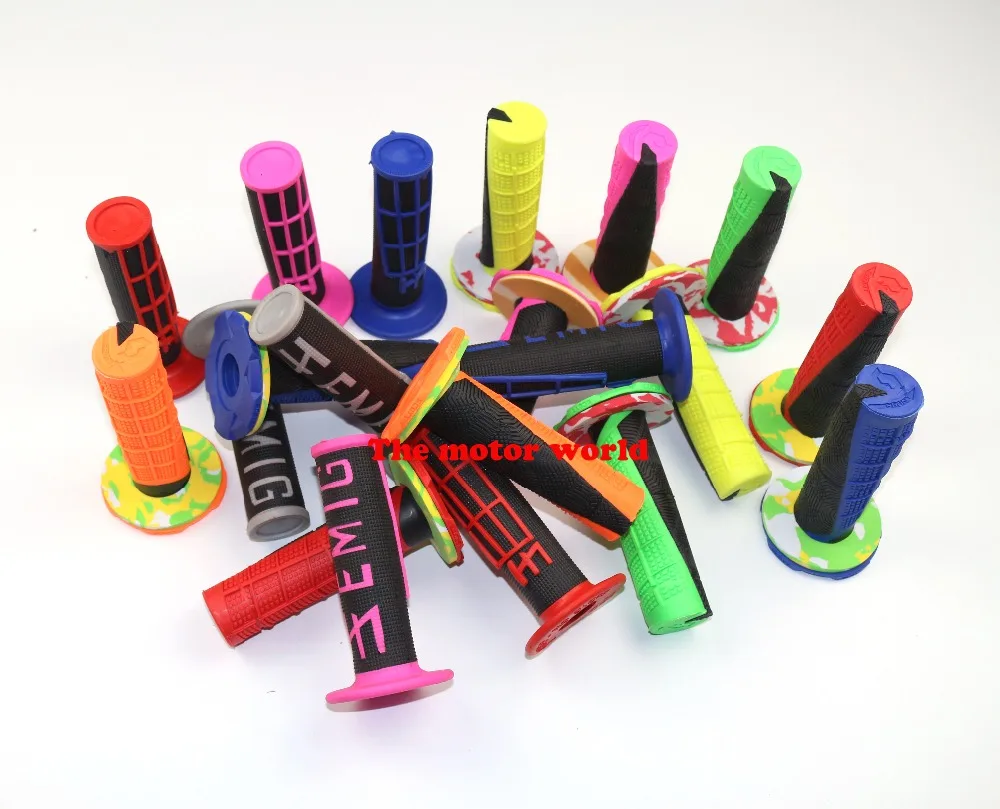 

2017New hot selling Handle Grip Pro taper Motorcycle High Quality Dirt Pit Bike Motocross 7/8" Handlebar Rubber Gel Hand Grip