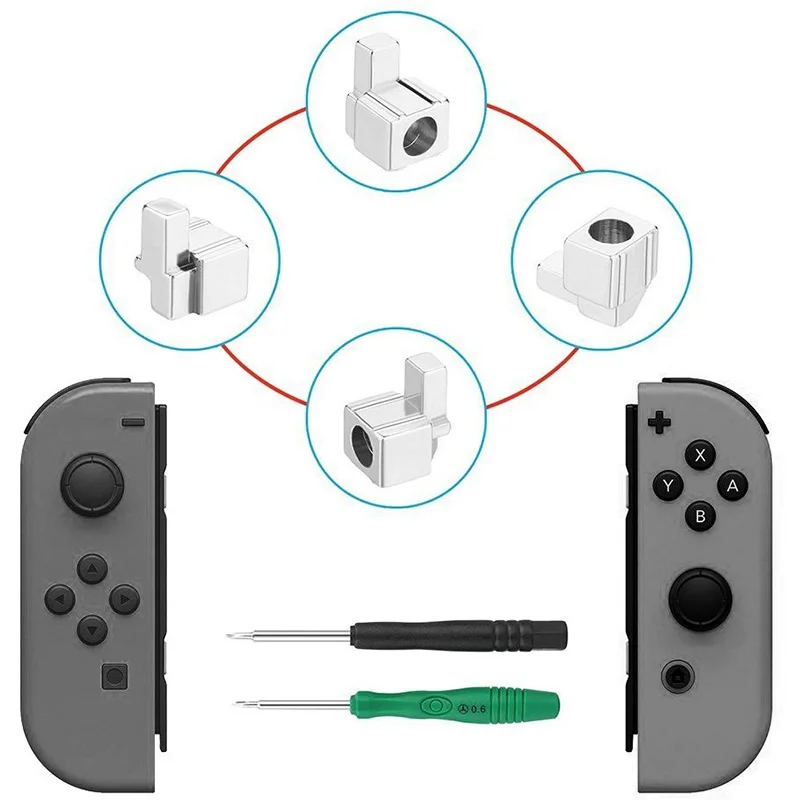 

Repair Tool Parts Buckle Lock for NS Nintendo Switch NX Joy-Con controller free 2pcs screwdriver