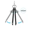 Professional Compass, Compass Geometry Set with Lock, Math and Precision Compass, Metal and Durable for Solid and Plane Precis ► Photo 2/6
